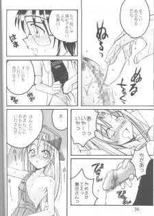 (C58) [URA. (Various)] Cap Hina (Love Hina) - page 35