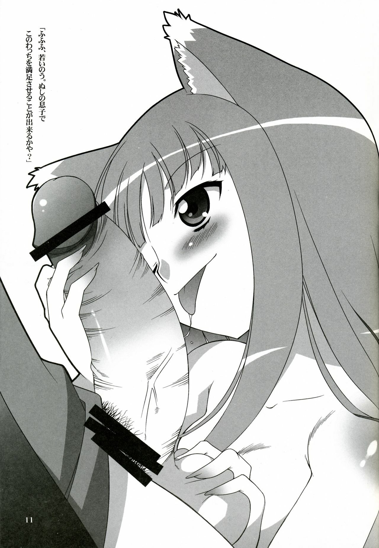 (COMIC1☆2) [Gerupin, KNOCKOUT (Various)] Yeah!! Zenkai da!!! 2 Senjou no Ookami (Spice and Wolf) page 10 full
