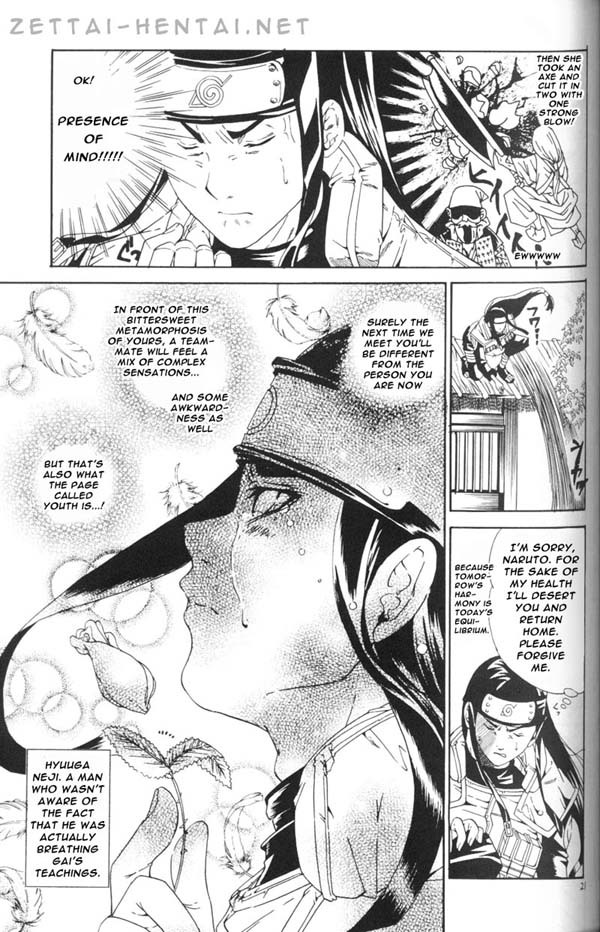 [3.5TOUSIN (Sorano Natsumi)] Kamihitoe no Romantism | Paper-Thin Romantism (Naruto) [English] [zettai-hentai.net] page 20 full