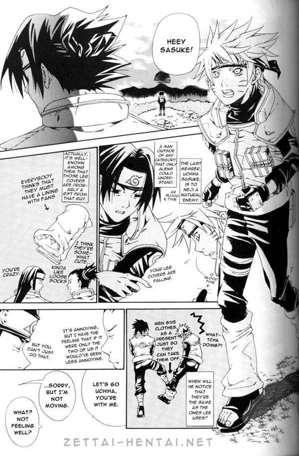 [3.5TOUSIN (Sorano Natsumi)] Kamihitoe no Romantism | Paper-Thin Romantism (Naruto) [English] [zettai-hentai.net] page 4 full