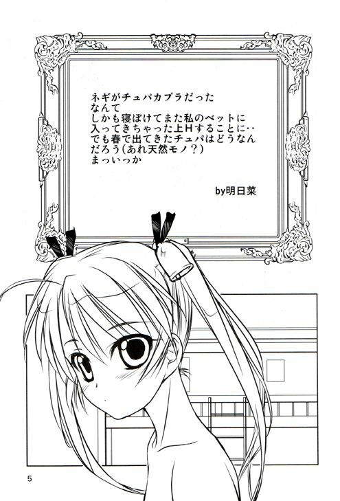 [OBSIDIAN ORDER] SPARKING! ( Mahou Sensei Negima ) page 4 full