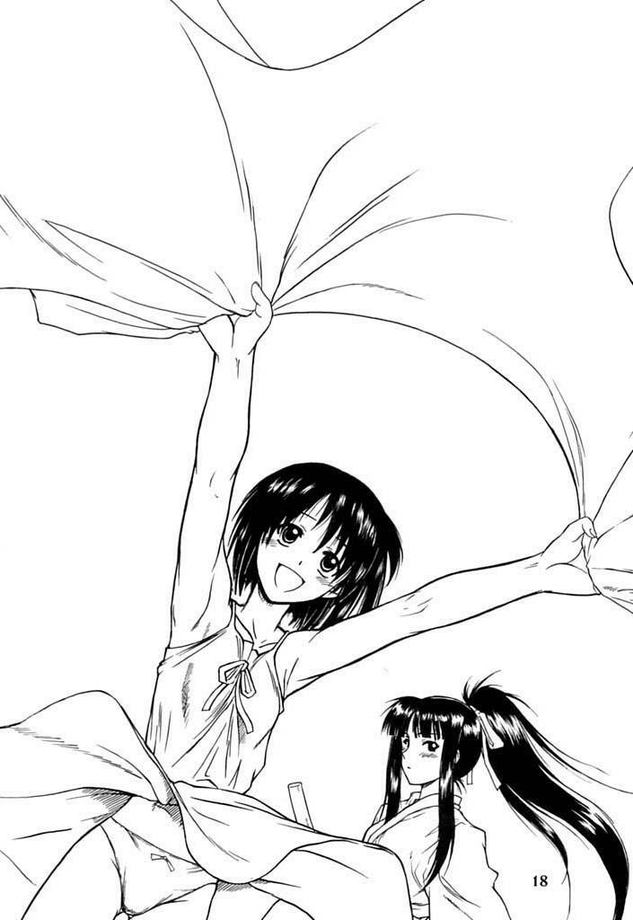 (C58) [Dennou Denpa Hatsureisho (Harukaze Koucha)] Nangoku Shuka (Love Hina) page 19 full