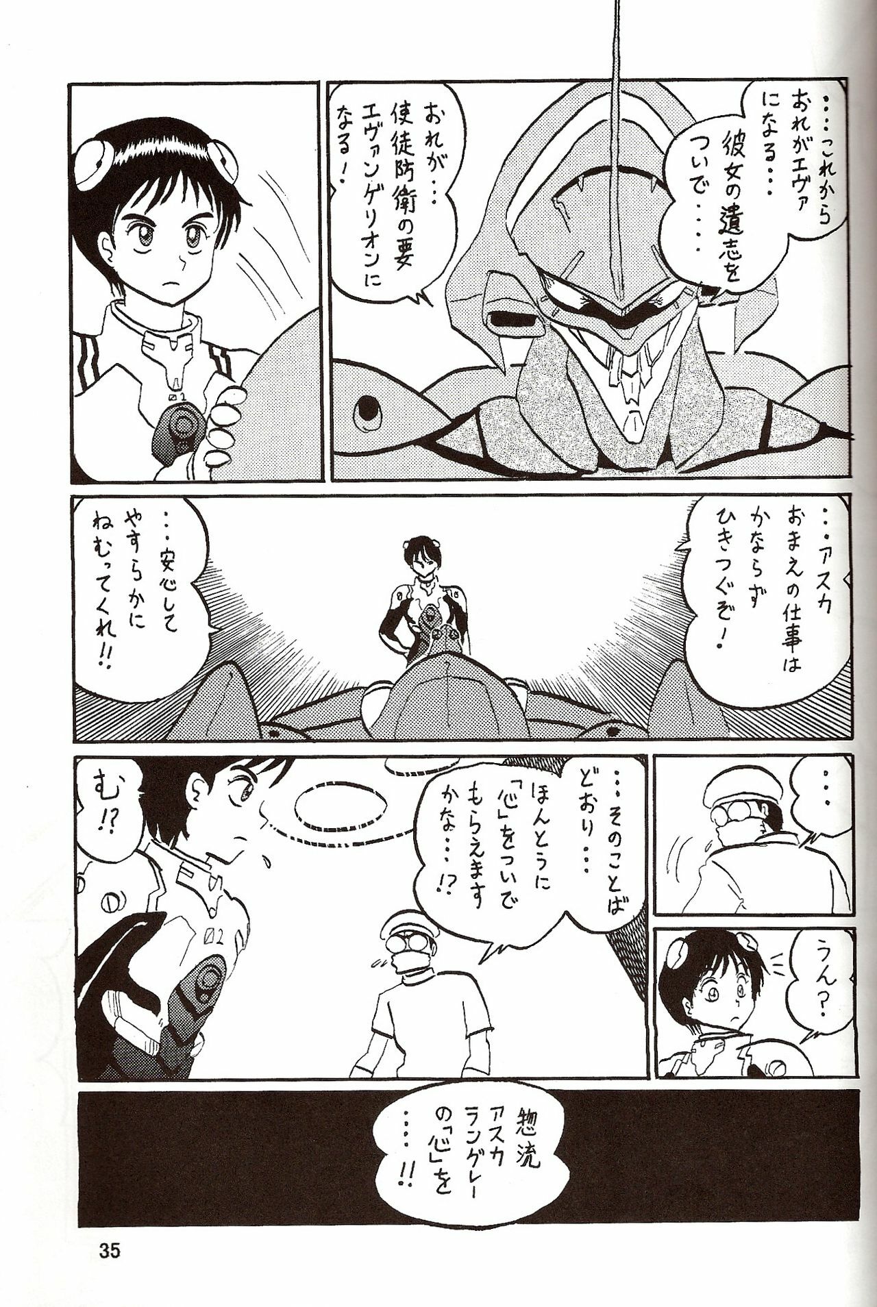 [Thirty Saver Street 2D Shooting (Maki Hideto, Sawara Kazumitsu)] Second Hobaku Project 4 (Neon Genesis Evangelion) page 37 full