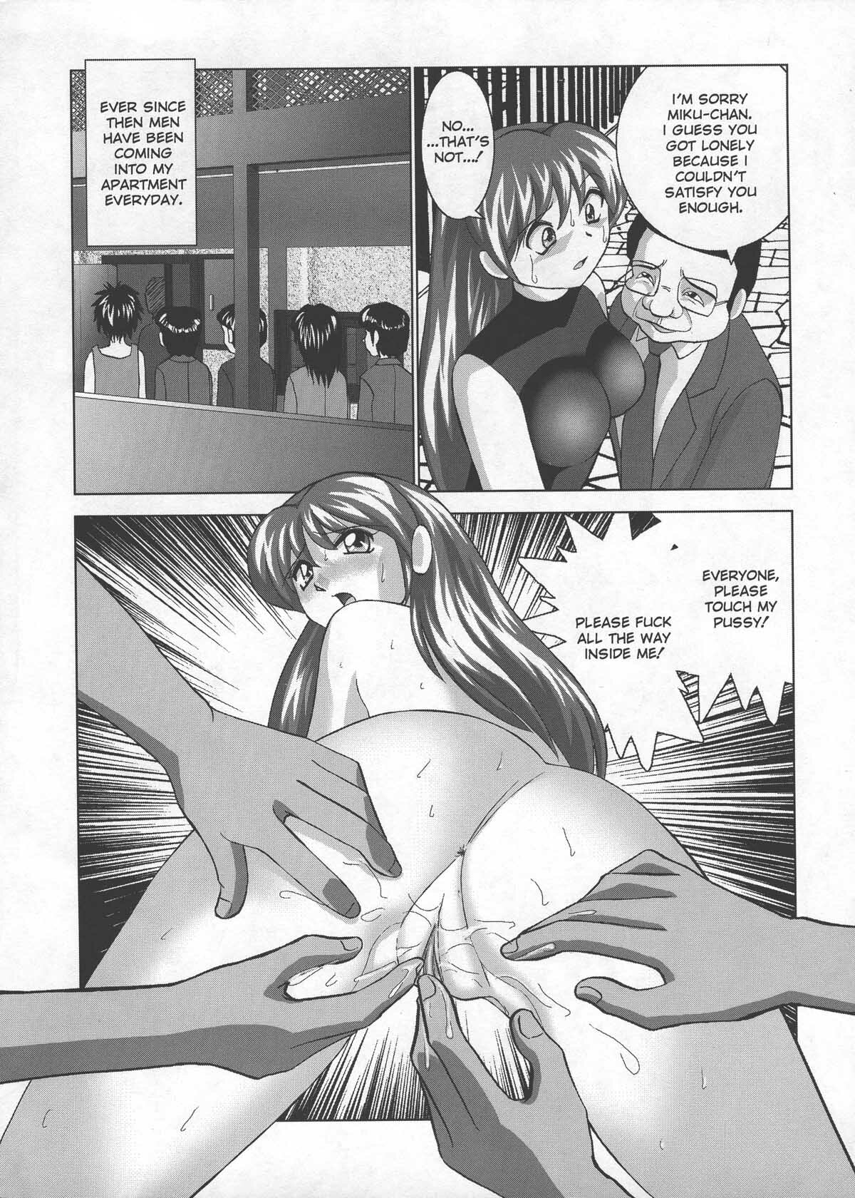 [Okamoto Fujio] Miku no Rankou Nikki - Miku's Sexual Orgy Diary [English] page 149 full