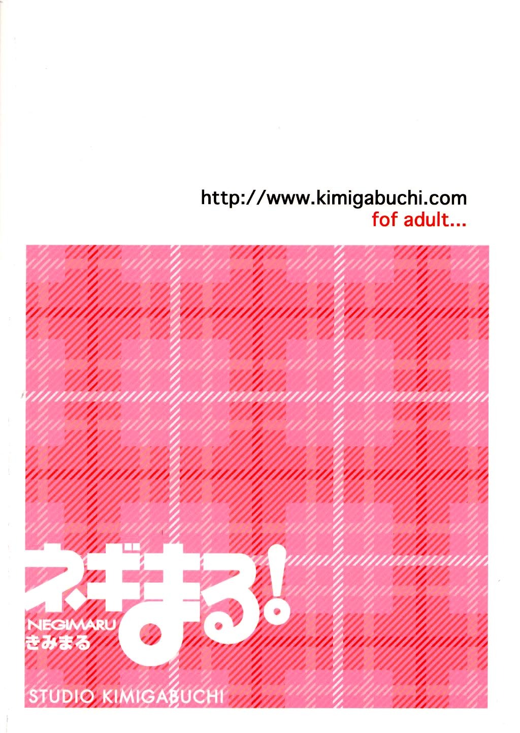 (C65) [Studio Kimigabuchi (Kimimaru)] Negimaru! (Mahou Sensei Negima!) [English] page 2 full