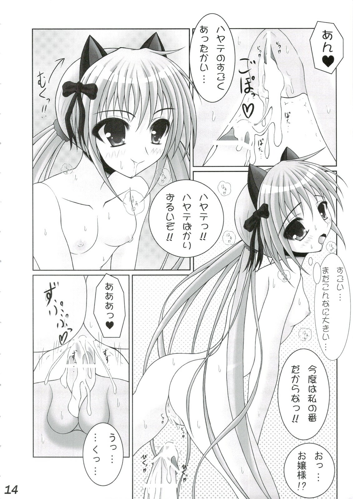(C74) [Angelica's Garden (Angelica)] Matsuyoi no Hana (Hayate no Gotoku!) page 13 full