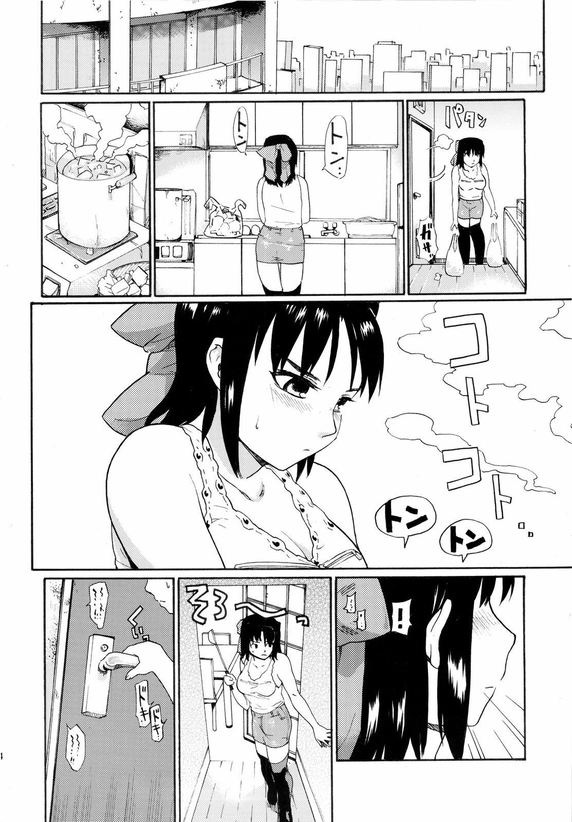 (C74) [Paranoia Cat (Fujiwara Shunichi)] Akogare no Hito -Himitsu no Isshuukan- #2 page 13 full