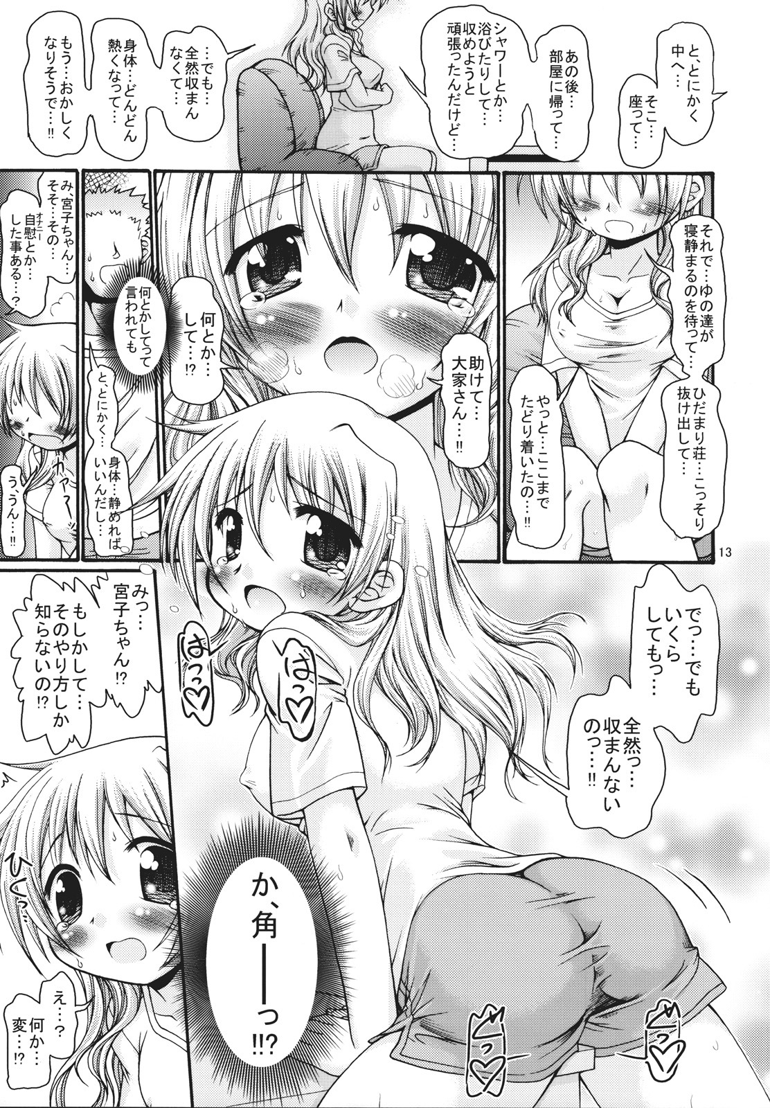 [FESTA. (Yoshitani Ganjitsu)] Taiyou Shoujo (Hidamari Sketch) [2008-03-16] page 12 full