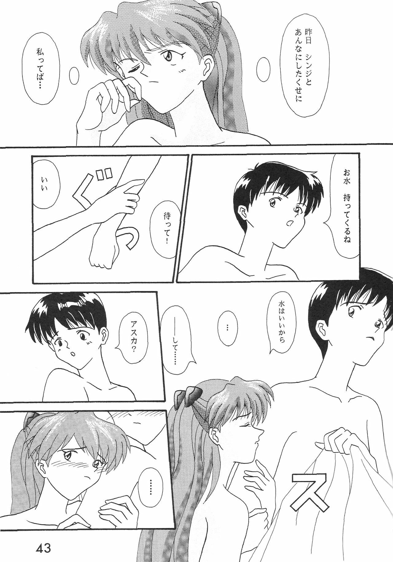 (C50) [System Speculation (Imai Youki, Kiyumi Miyuki)] SELFISH ANGEL (Neon Genesis Evangelion) page 44 full