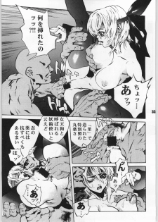 [SLAVE (Akow Kazumi, NeWMeN)] RAPE (Samurai Spirits, Dead or Alive) - page 34