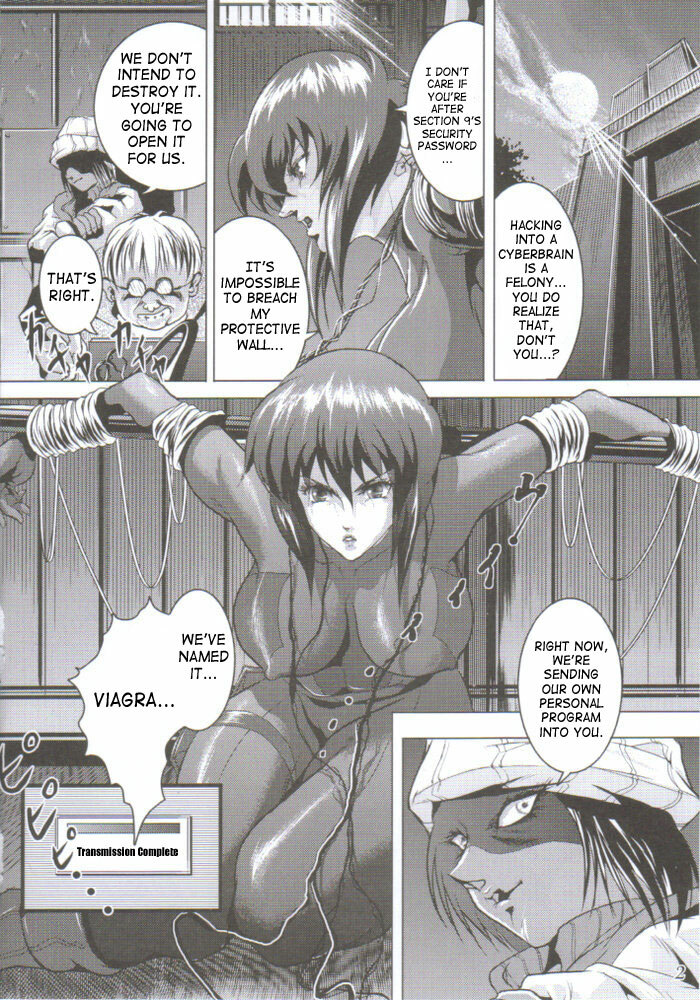 [Akiyama Production (Mikazuki Shiko)] Denno Fuck - Shousa Houkai (Ghost in the Shell) [English] [SaHa] page 3 full