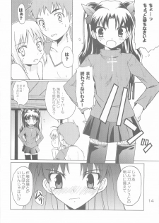 (C66) [Muteki Chaya (Nippori) Kessen Zenya (Fate/stay night) - page 14