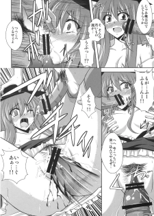 (C74) [Dokomademo Aoi Sora ni Ukabu Niku (Nikusoukyuu)] Mousou Uchouten!! (Touhou Project) - page 8