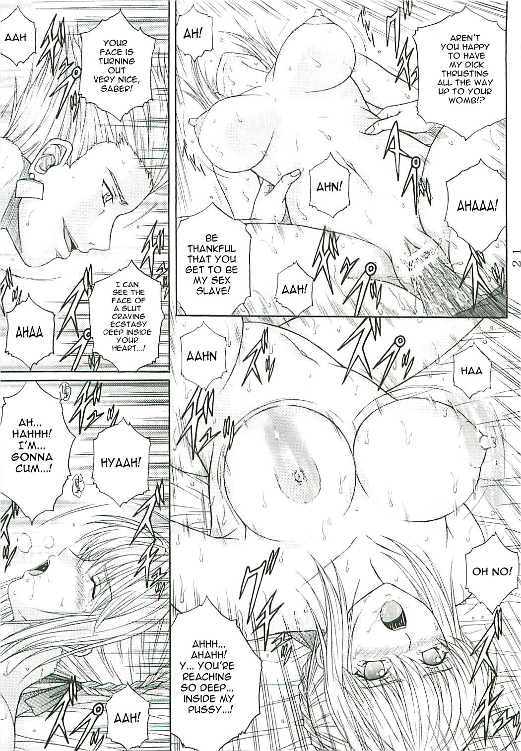 [KUSARI (Aoi Mikku)] Dorei Kishi II (Fate/stay night) [English] [SaHa] page 20 full