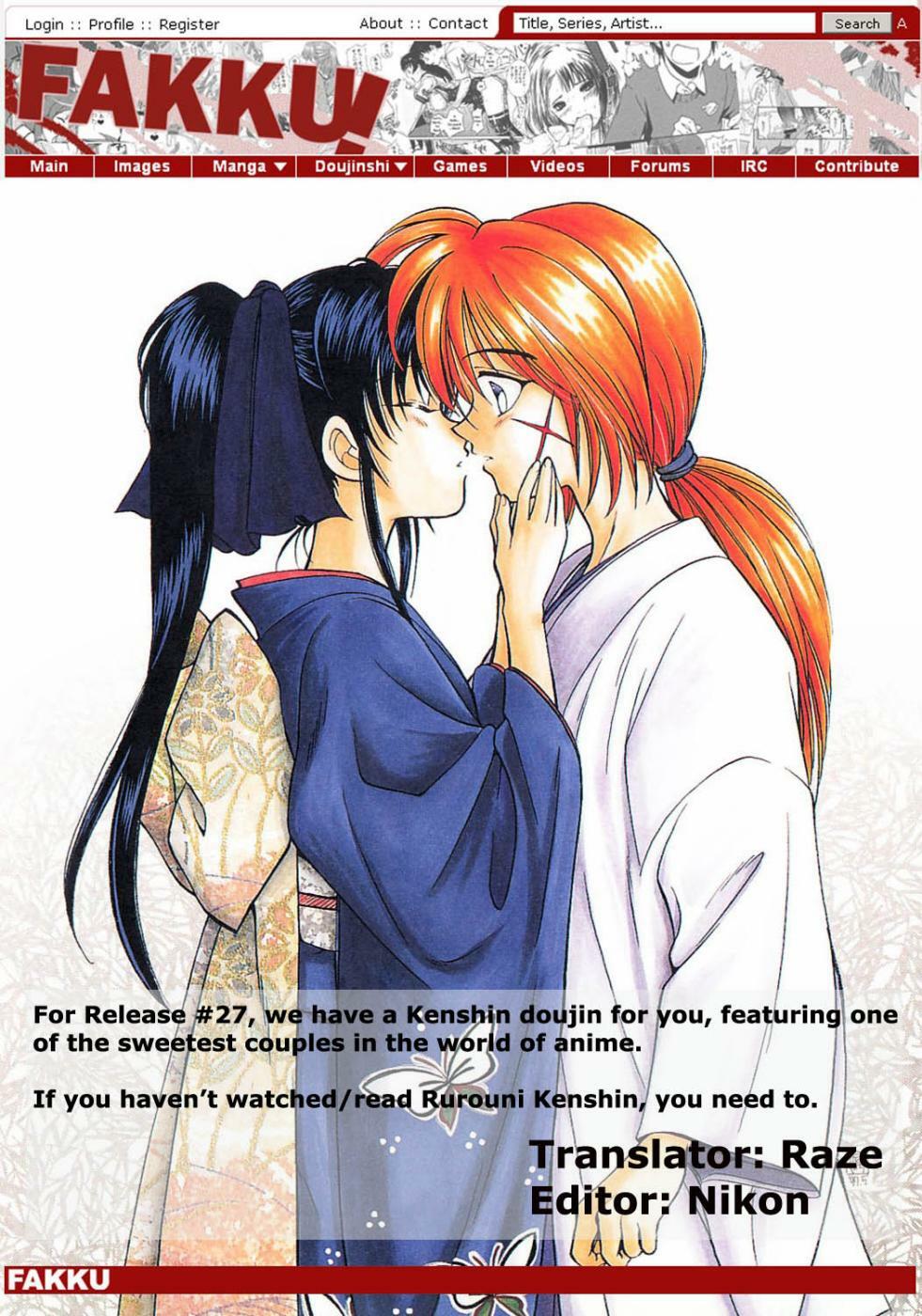 (C57) [Yamaguchirou (Yamaguchi Shinji)] Aitou XX (Rurouni Kenshin) [English] [FAKKU] page 3 full