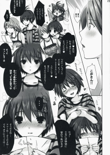 (C74) [ROUTE1 (Taira Tsukune)] Neko Neko Rank D (THE iDOLM@STER) - page 23
