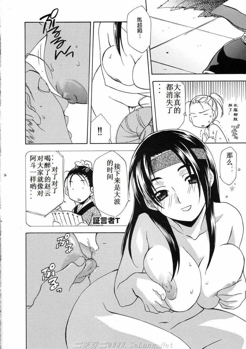 (C69) [Dark Water (Mikuni Saho, Tatsuse Yumino)] Seiryuu Ranbu 3 (Dynasty Warriors) [Chinese] page 15 full