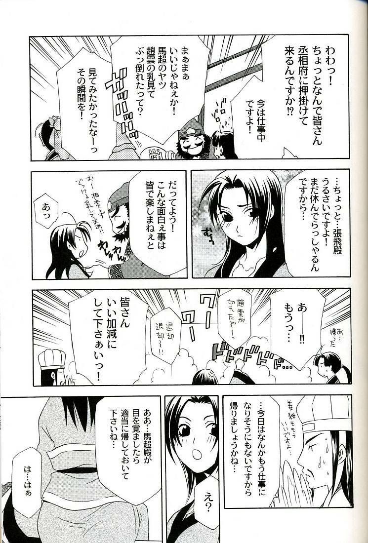 (C67) [Dark Water (Mikuni Saho, Tatsuse Yumino)] Seiryuu Ranbu (Dynasty Warriors) page 17 full