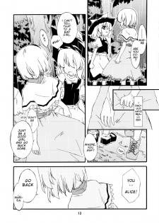 (Kouroumu 2) [PERSONAL COLOR (Sakuraba Yuuki)] Ningyoutsukai to Shirokuroma | The Puppeteer and the White-Black Witch (Touhou Project) [English] - page 11
