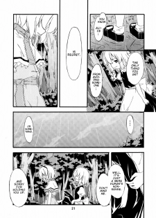 (Kouroumu 2) [PERSONAL COLOR (Sakuraba Yuuki)] Ningyoutsukai to Shirokuroma | The Puppeteer and the White-Black Witch (Touhou Project) [English] - page 20