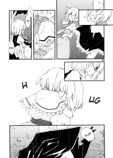 (Kouroumu 2) [PERSONAL COLOR (Sakuraba Yuuki)] Ningyoutsukai to Shirokuroma | The Puppeteer and the White-Black Witch (Touhou Project) [English] - page 21