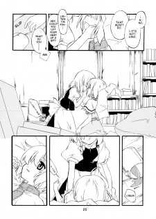 (Kouroumu 2) [PERSONAL COLOR (Sakuraba Yuuki)] Ningyoutsukai to Shirokuroma | The Puppeteer and the White-Black Witch (Touhou Project) [English] - page 24