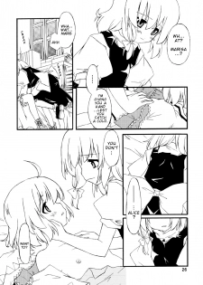 (Kouroumu 2) [PERSONAL COLOR (Sakuraba Yuuki)] Ningyoutsukai to Shirokuroma | The Puppeteer and the White-Black Witch (Touhou Project) [English] - page 25