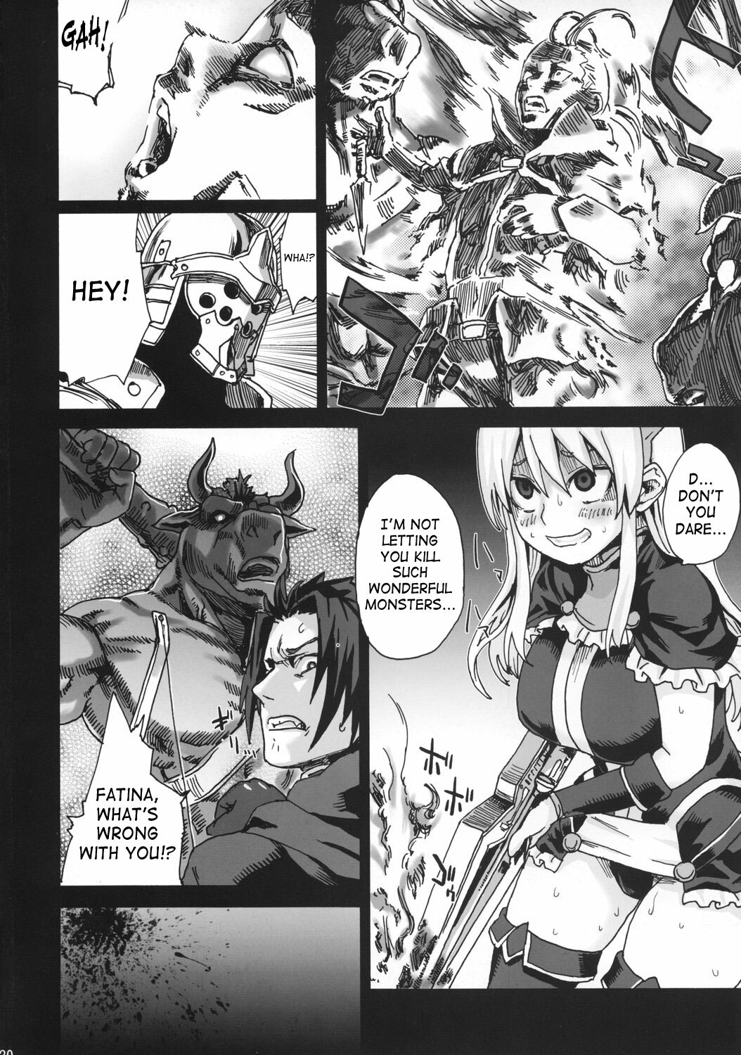 (C74) [Fatalpulse (Asanagi)] Victim Girls 5 - She zaps to... (Tower of Druaga) [English] [SaHa] page 19 full