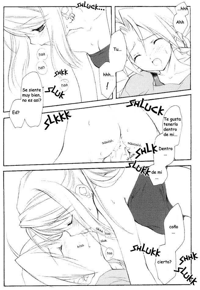 (C65) [Kyougetsutei (Miyashita Miki)] Hagane No XXXX (Fullmetal Alchemist) [Spanish] page 15 full