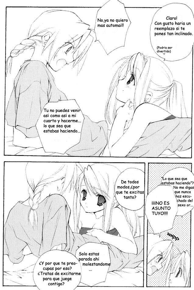 (C65) [Kyougetsutei (Miyashita Miki)] Hagane No XXXX (Fullmetal Alchemist) [Spanish] page 7 full