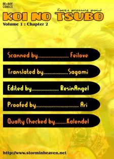 [Mizukami Shin] Koi no Tsubo [English] [Storm in Heaven] - page 37
