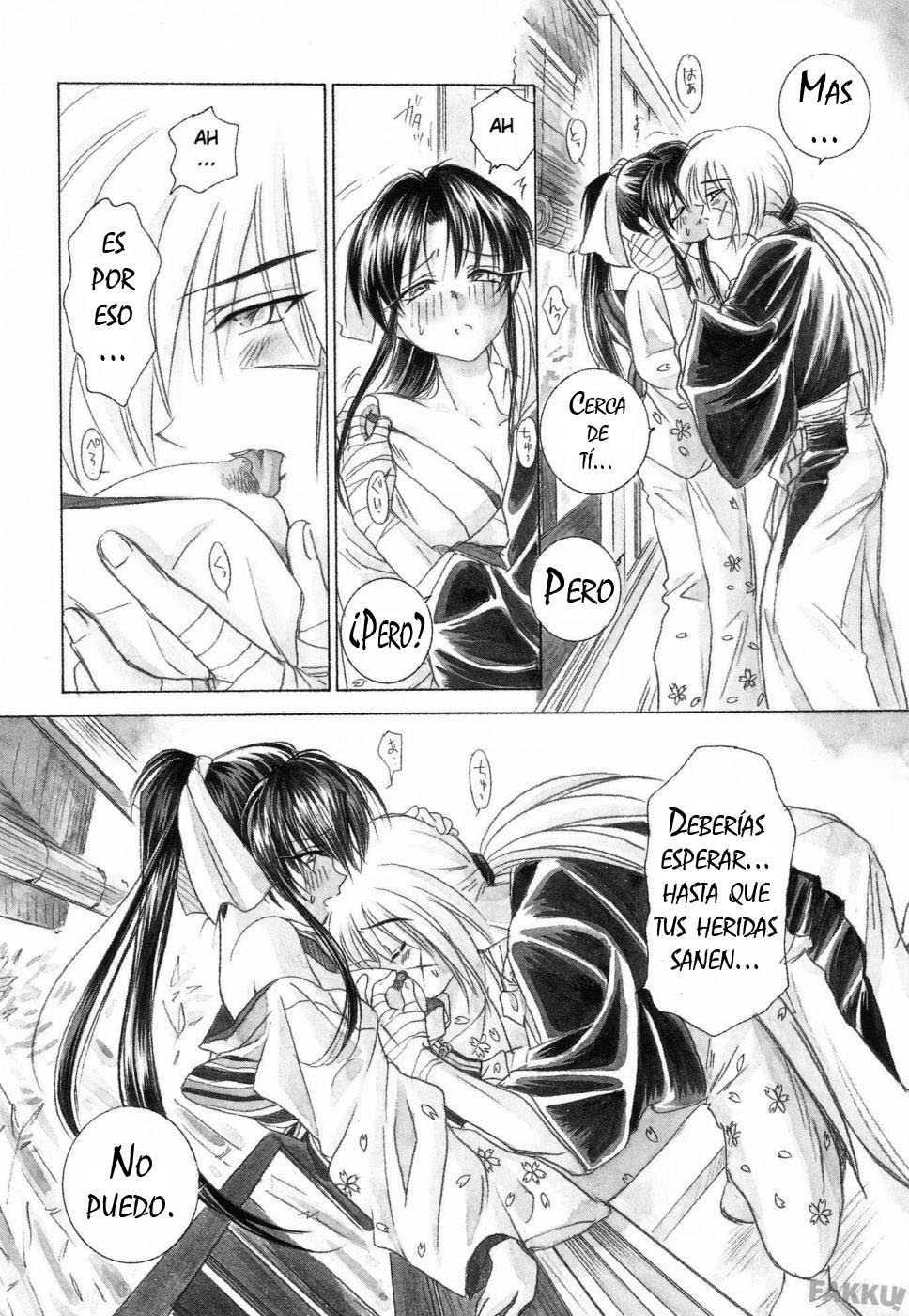 (C57) [Yamaguchirou (Yamaguchi Shinji)] Aitou XX (Rurouni Kenshin) [Spanish] page 10 full