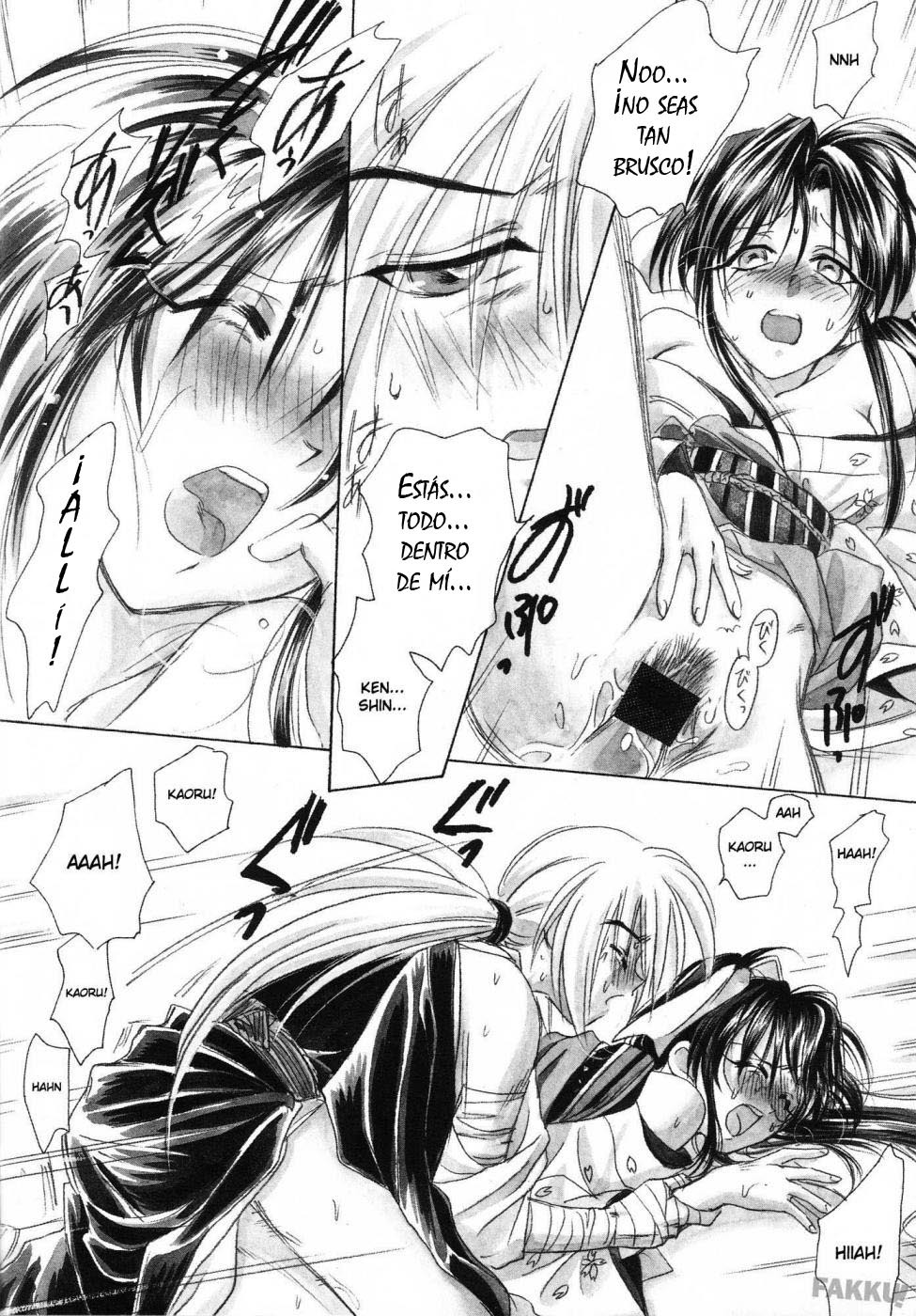 (C57) [Yamaguchirou (Yamaguchi Shinji)] Aitou XX (Rurouni Kenshin) [Spanish] page 18 full