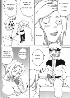 (C73) [Naruho-dou (Naruhodo)] Kyonyuu no Ninja Chichikage | Chichikage Grandes Pechos Ninjas (Naruto) [Spanish] [Infernal Kaiser no Fansub] - page 13