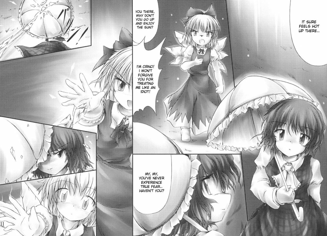 (C69) [NT CONFESS (Enu Kei)] Yuugen no Shigure, Eien no Hari. | Drizzle of Mystery, Beam of Eternity (Touhou Project) [English] [desudesu] page 11 full