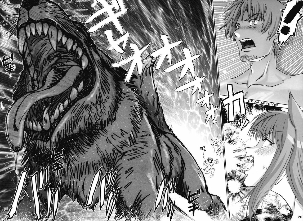 (SC38) [Raijinkai (Haruki Genia)] Wolf Road (Spice and Wolf) [Spanish] [Ala Alba Scanlations] page 20 full