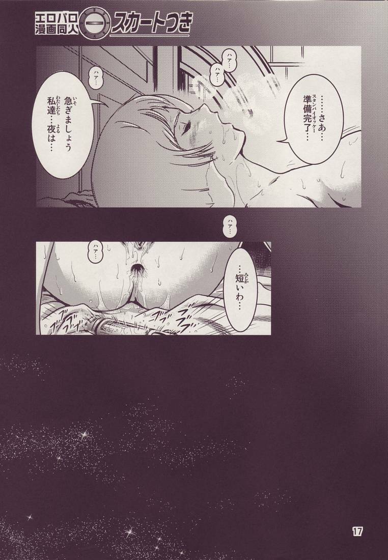 (C73) [Skirt Tsuki (keso)] Kinpatsu no Omamori (Mobile Suit Gundam) page 17 full