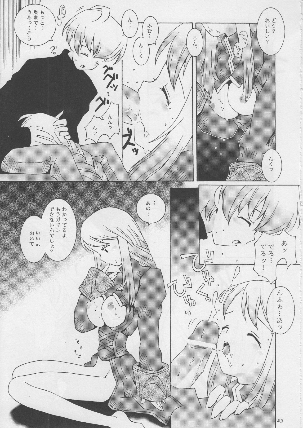 (CR22) [Bakuhatsu BRS. (B.Tarou)] Hoshifuri Teien (Final Fantasy Tactics) page 22 full