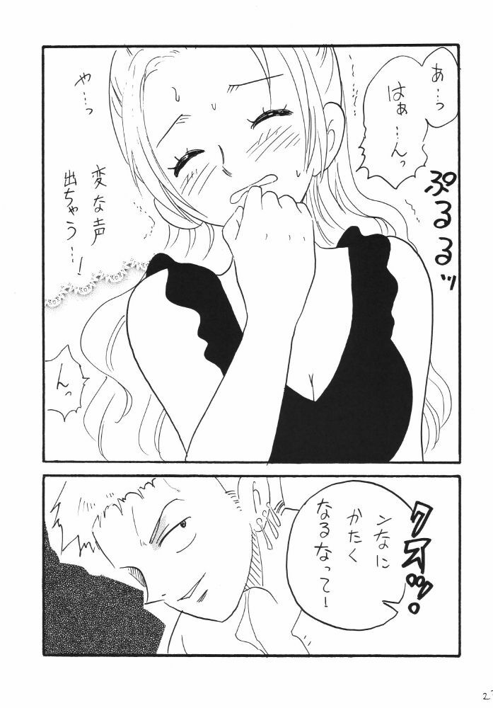 (CR37) [Ginmomodou (Mita Satomi)] Nami Channel (One Piece) page 23 full