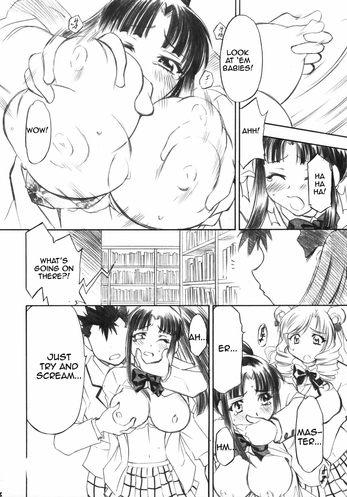 Troublekko ~Saki & Aya & Rin~ (To LOVE-Ru) [English] [Rewrite] page 24 full