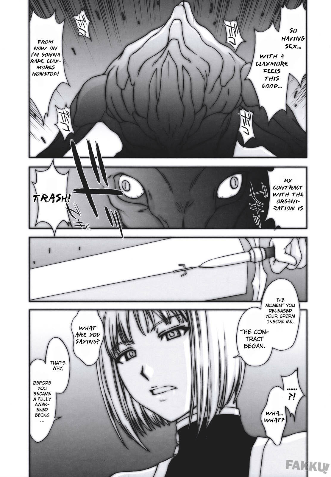 (C73) [Secret Society M (Kitahara Aki)] Doukoku no Ori (Claymore) [English] [FAKKU] [Decensored] page 23 full