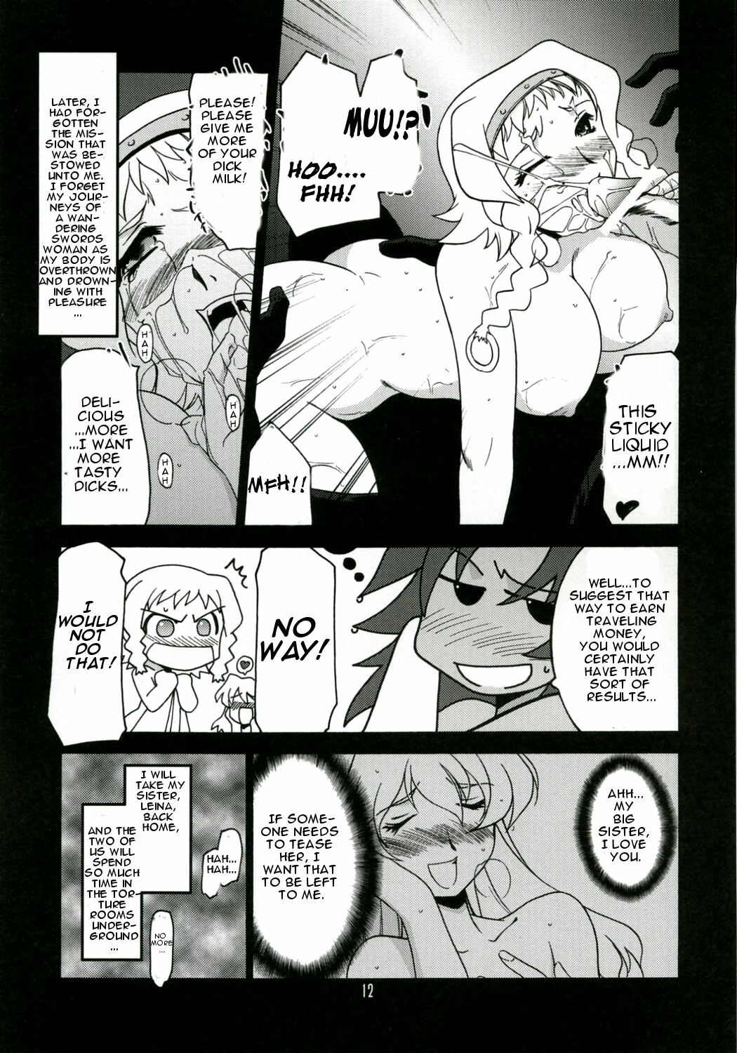 (COMIC1) [UA Daisakusen (Harada Shoutarou)] Ruridou Gahou CODE:32 (Queen's Blade) [English] page 11 full