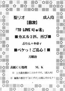 [St. Rio (Kitty)] ToLOVE Ryu 4 (To LOVE-ru) - page 3