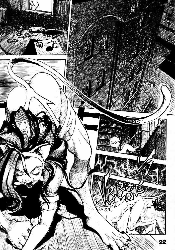 (C52) [Q-bit (Q-10)] Q-bit Vol. 2 - Savior? (Darkstalkers) page 21 full