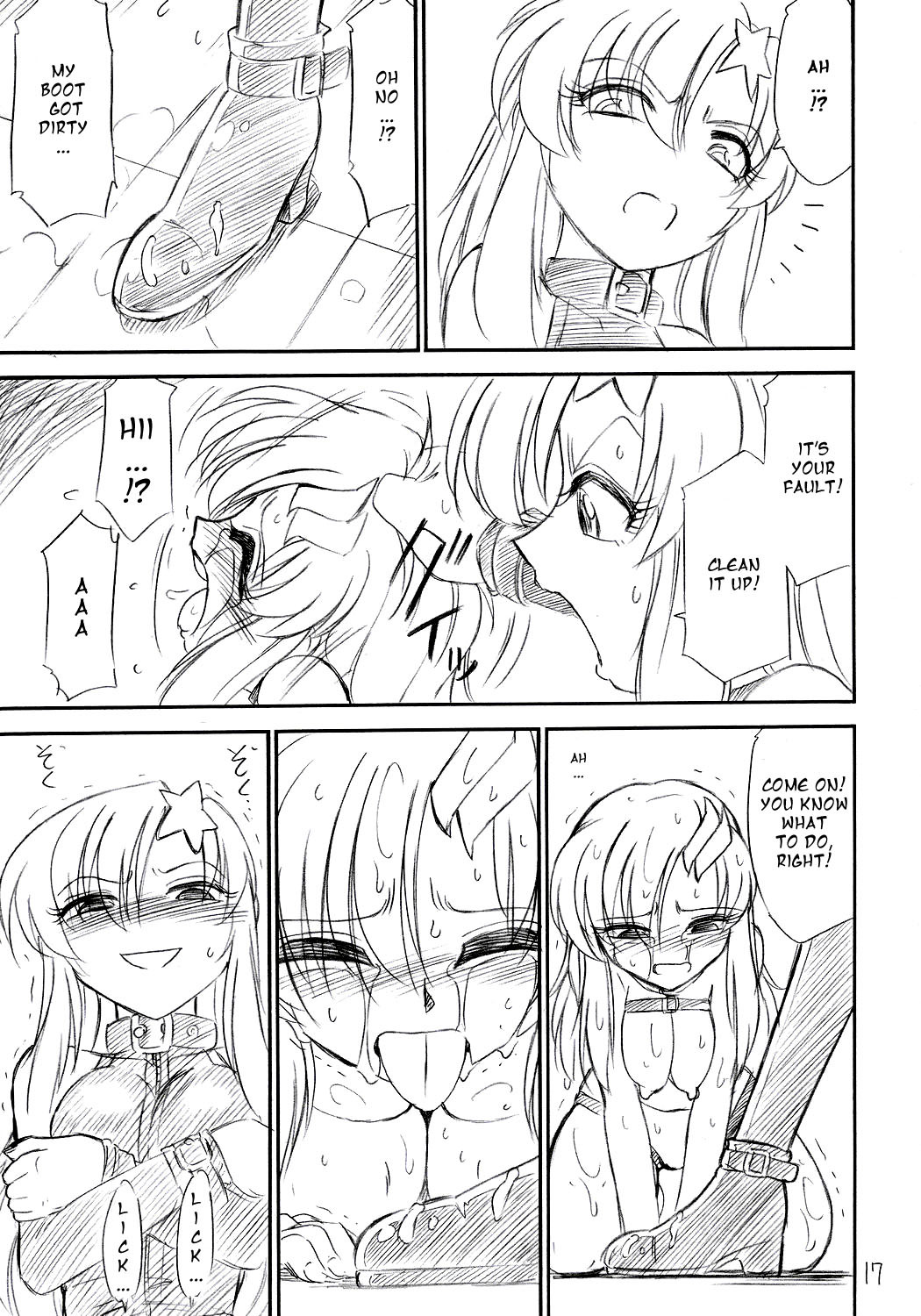 (C70) [EINSATZ GRUPPE (Charlie Nishinaka)] PRISONER 8 Miserable Birds (Gundam SEED DESTINY) [English] [YQII] page 18 full