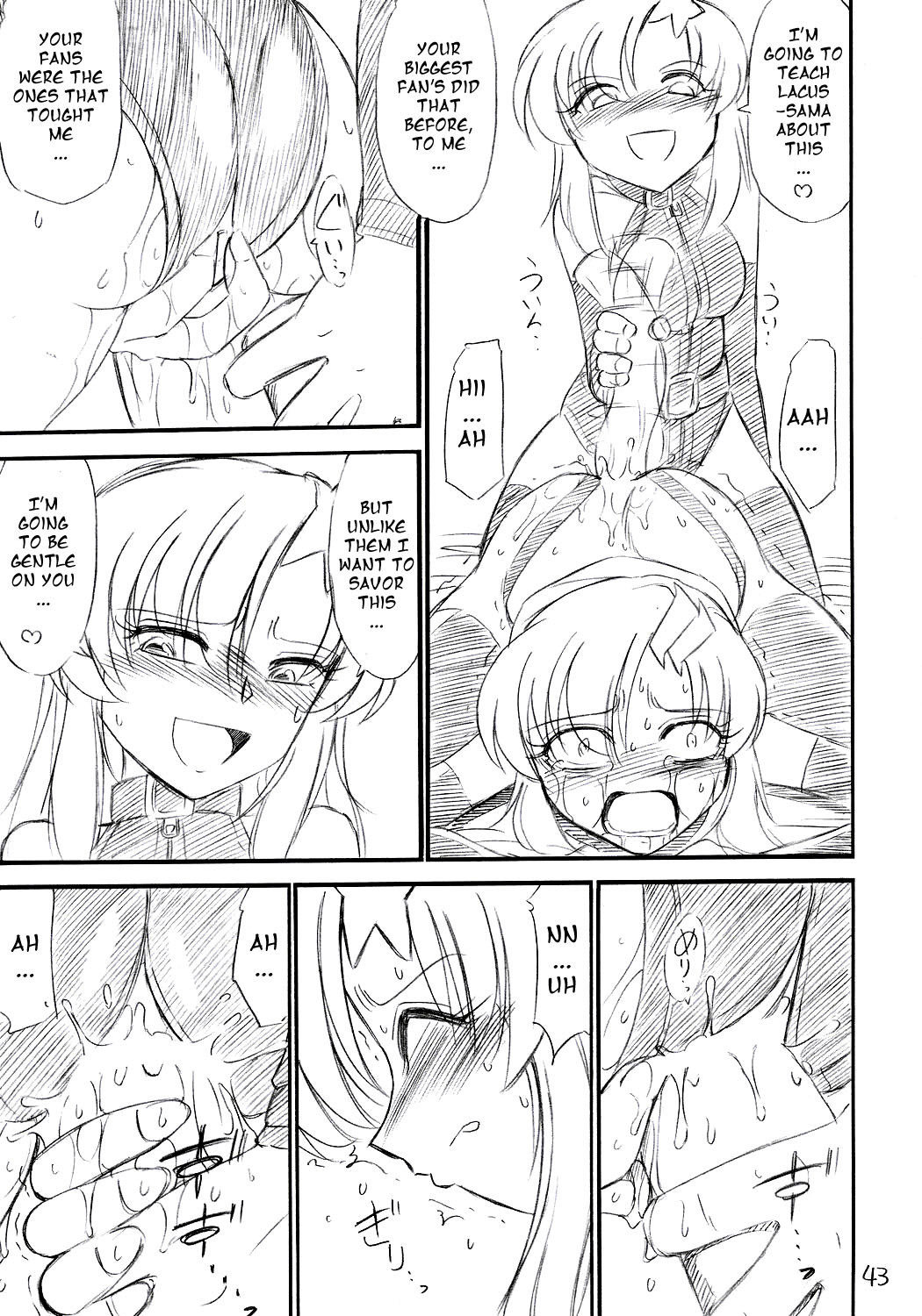 (C70) [EINSATZ GRUPPE (Charlie Nishinaka)] PRISONER 8 Miserable Birds (Gundam SEED DESTINY) [English] [YQII] page 44 full