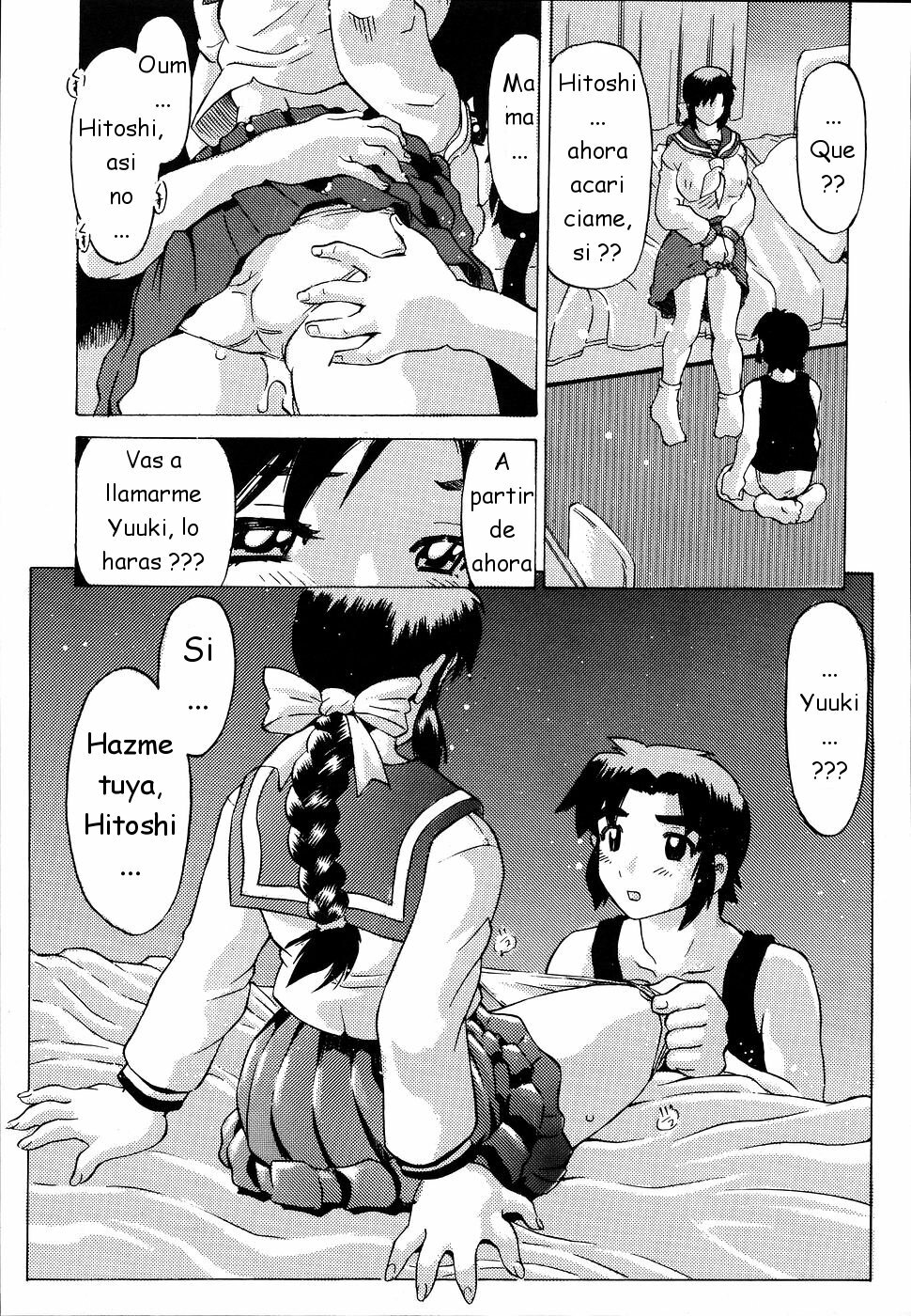 [Hitotsu Yukimoto] Inshoku no Kizuna - The contract of an indecent color [Spanish] page 139 full