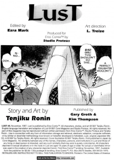 [Tenjiku Rounin] Lust Eight - page 2