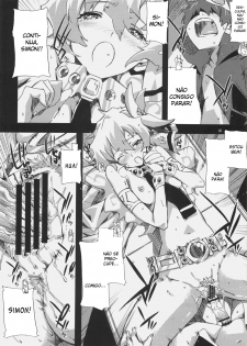 [Circle ED (ED)] Nia-hime no Eroi Hon ～ Ecchi tte Ittai nan desu ka? ～ (Tengen Toppa Gurren Lagann) [Portuguese-BR] - page 9