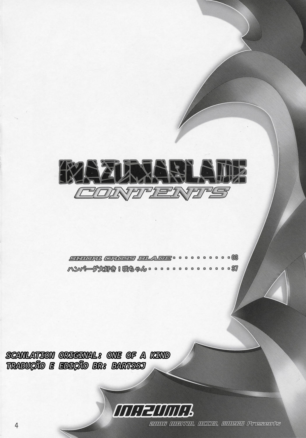 (C70) [DIGITAL ACCEL WORKS (INAZUMA.)] INAZUMA BLADE (WITCHBLADE) [Portuguese-BR] page 3 full